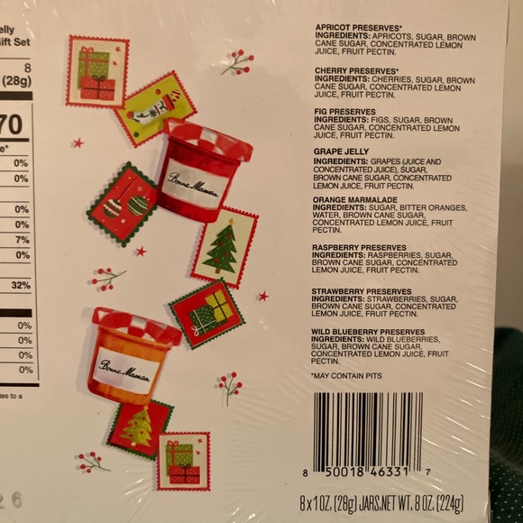 Exp: 3/4/26 SEALED Bonne Maman 8 jelly/preserves /marmalade mini sample gift set - Picture 3 of 5